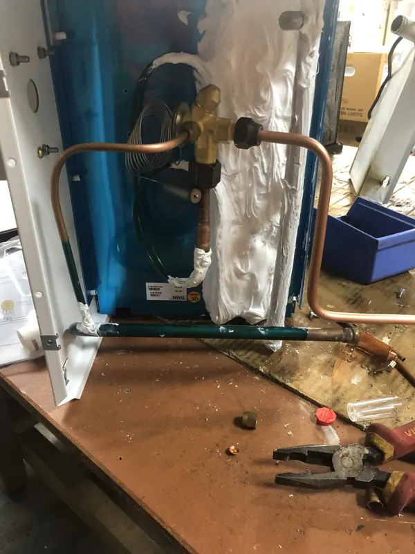 Refrigeration work by Prograde Refrigeration in the Bay of Plenty